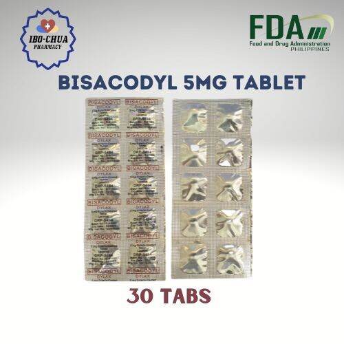 Bisacodyl 5mg DYLAX Laxative 30 Enteric Coated Tablet Lazada PH   F63dcbf756c56643907d221020b5abc7  720x720q80 