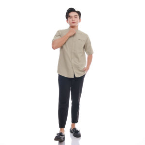 KEMEJA KOKO PRIA LENGAN PENDEK BAHAN KATUN