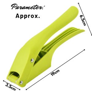 Dual Purpose Kitchen Garlic Press Plastic Handle Manual Sliced Mashed Cutter Mincer For Cooking Handheld Gadget AT