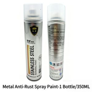 No Rust Chrome paint spray Cartridges With Chrome Plated Steel Wheel Spray Color 350mL Car