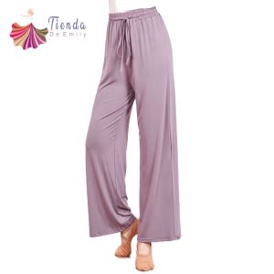 HOLA Modal Wide Leg Pants Modern Dancer Practice Cloud Trousers Women Classical Dance Yoga Clothes