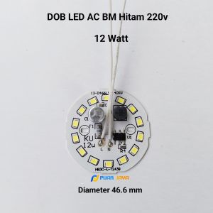PCB Lampu LED AC BM Hitam Watt Lengkap 3 5 7 9 12 15 18 20 27 30 40 50 Watt Modul Mesin Lampu LED
