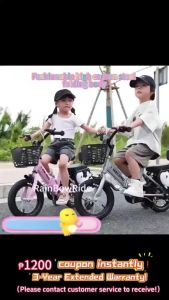 Folding Kids Bike for 2-12 Years Old Children Birthday Gift Portable Boys Girls Bicycle