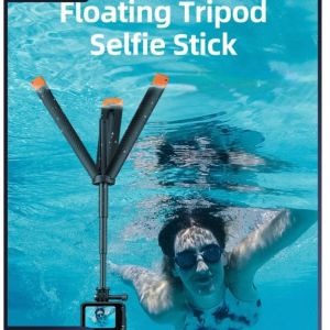 Floating Selfie Stick with Tripod for GoPro Hero13 12 11 DJI OSMO Action 5 Pro 4 3/Insta360 X5/X4/X3/ACE/PRO/GO 3/3S Akaso