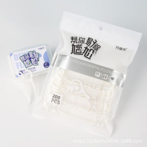 ไหมขัดฟันแบบด้ามจับ แบบถุง  200 ชิ้น หลายกลิ่น  (ส่งจากไทย)