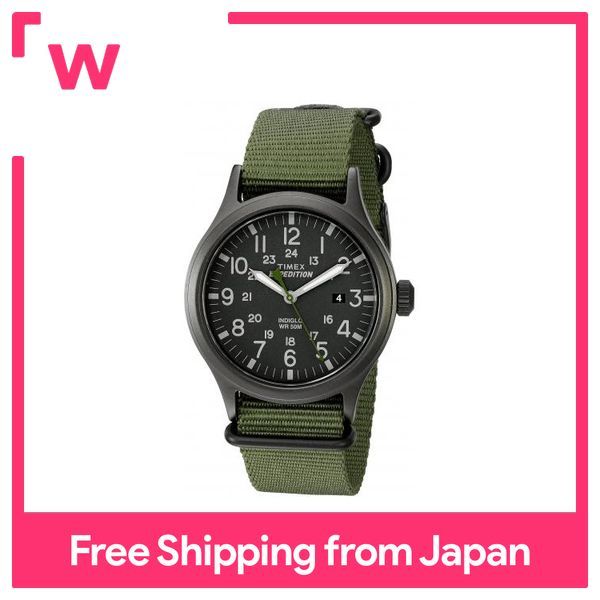 Timex cheap green watch