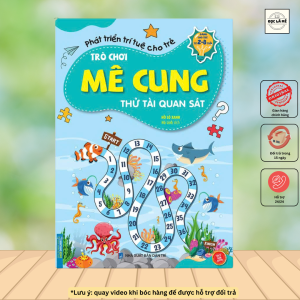Trò Chơi Mê Cung - Thử Tài Quan Sát (2-8 Tuổi)