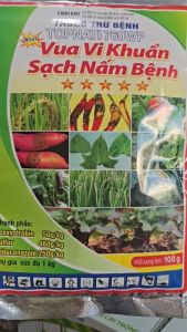 Thuốc Trừ Nấm Bệnh TOPNATI 760WP VUA VI KHUẢN SẠCH NẤM BỆNH – Đặc Trị Phấn Trắng Thán Thư Sương Mai Khô Đầu Lá nứt thân xì mủ chết cây – Gói 100g