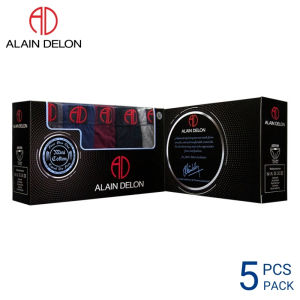 Alain Delon (5 Pcs) Men’s Soft Breathable Cotton Mini Underwear for Everyday Essential Comfort – AD5590