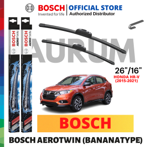 Bosch Aerotwin Wiper Blade set for Honda HRV 2015-Present (26/16) 2pcs