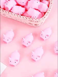 Mainan Picit🐷小猪捏捏乐 Pink Pig Squeeze Toy 可爱卡通粉色小猪公仔解压减压玩具 Soft Squishy Toy Stress Relief Kids Toy