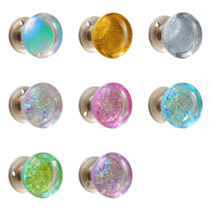 Wardrobe Knob Unique Resin Cabinet Door Handle Cupboard Pulls Ball Furniture Decoration Easy to Install