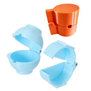 Set of 3 Round Cake Sphere Designs with Sphere and Press for Baking Uniformly Molded Productions at Home