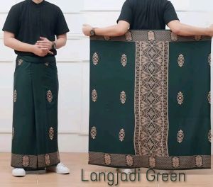Sarung Batik Dewasa Printing Motif Batik Sarwon Viral Pekalongan Muslim Remaja Santri Pria Poli Katun Nyaman Lembut
