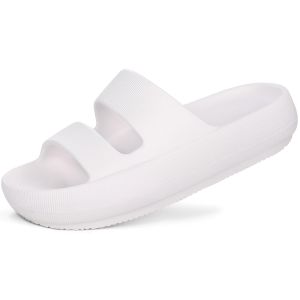 Crestar Orthopedic Slide Sandals for Women Soft Recovery Slip on Sandals Lightweight Summer Cloud Slippers with Arch Support2026