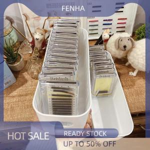 FENHA Eyelash Storage Box Makeup Organizer False Eyelashes Glue Pallet Holders Grafting Eyelashes Extension Makeup