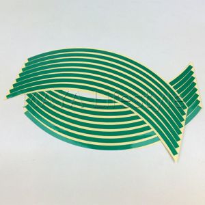 MAYA สติ๊กเกอร์สะท้อนแสง สำหรับติดล้อรถ ขนาด 18 นิ้ว Motorcycle Accessories