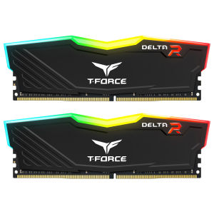 Ram PC Team Group T-Force Delta Black RGB / Delta White RGB 8GB/ 16GB / 32GB DDR4 3600MHz - Hàng Chính Hãng