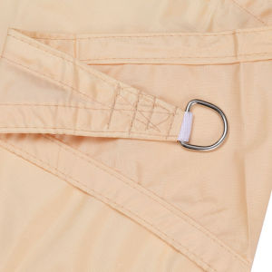 Sun Shade Sail Triangle Sunshade Net Waterproof Shade Canopy Rainproof Oxford Fabric Sunblock 98% UV Blockage UV & Water Resistant Sunshade Cloth Awning for Outdoor Garden Patio Yard Backyard Courtyard Parking Swimming Pool