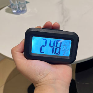 Mini Jam Weker Digital Pintar Multifungsi Bergaya Persegi Minimalis Untuk Home Decoration Termurah