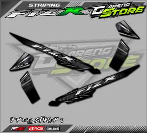 STRIPING VARIASI YAMAHA FIZ R / STICKER LIST MOTOR YAMAHA FIZ R