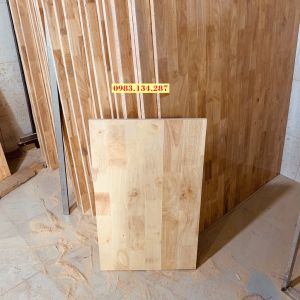 Mặt bàn gỗ thịt  mặt bàn gỗ cao su dài 40cm rộng 15cm 20cm 25cm 30cm 35cm phun bóng 2 mặt hàng loại 1 đẹp