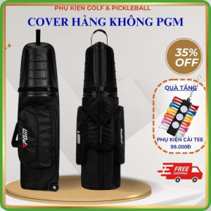 ( TẶNG PHỤ KIỆN ) COVER TÚI GẬY GOLF HÀNG KHÔNG NẮP CỨNG PGM – BẢO VỆ TỐI ĐA CHO GẬY GOLF KHI DI CHUYỂN