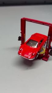 1:64 Model Car Tool Kit + Elevator scene set | Car model diorama decoration and modification accessories | Miniature model scenery resin figure for collection