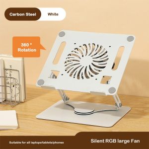 VERMILL Aluminum Laptop Stand for Desk 360-degree Rotation Adjustable Laptop Riser High Quality Ergonimic Notebook Holder