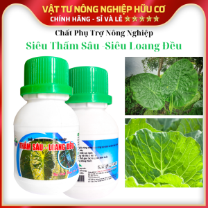 SIÊU THẤM SIÊU LOANG TRÃI Tăng Hiệu Quả Phân Thuốc Lên Thân Lá Và Côn Trùng Trợ Lực Tiêm Kiệm  - Chai 50 ML
