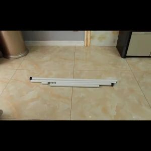 Floor-Standing Household Indoor Punch-Free Single Pole escopic Rod Balcony Bedroom Drying Clothes Racksvertical dry clothes pole  Drying Hanger  drying rack  Floor to Ceilin