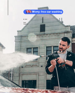 Ready Stock in Manila: DEKES Double Battery Cordless Pressure Car Washer