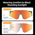 ROCKBROS HD Cycling Sunglasses Polarized Anti-UV MTB Shades Ultralight Photochromic Unisex Road Bicycle Glasses. 