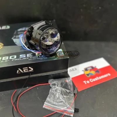 Lampu Projector BILED AES Turbo SE DLB Doubel Laser 2.5Inch 75 Watt