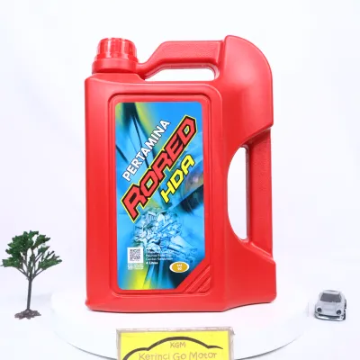 Pertamina Rored HDA SAE 90 4 Liter API GL-5 Oli Transmisi Manual Perseneleng Gardan Pelumas Roda Gigi Hypoid Spiral Original