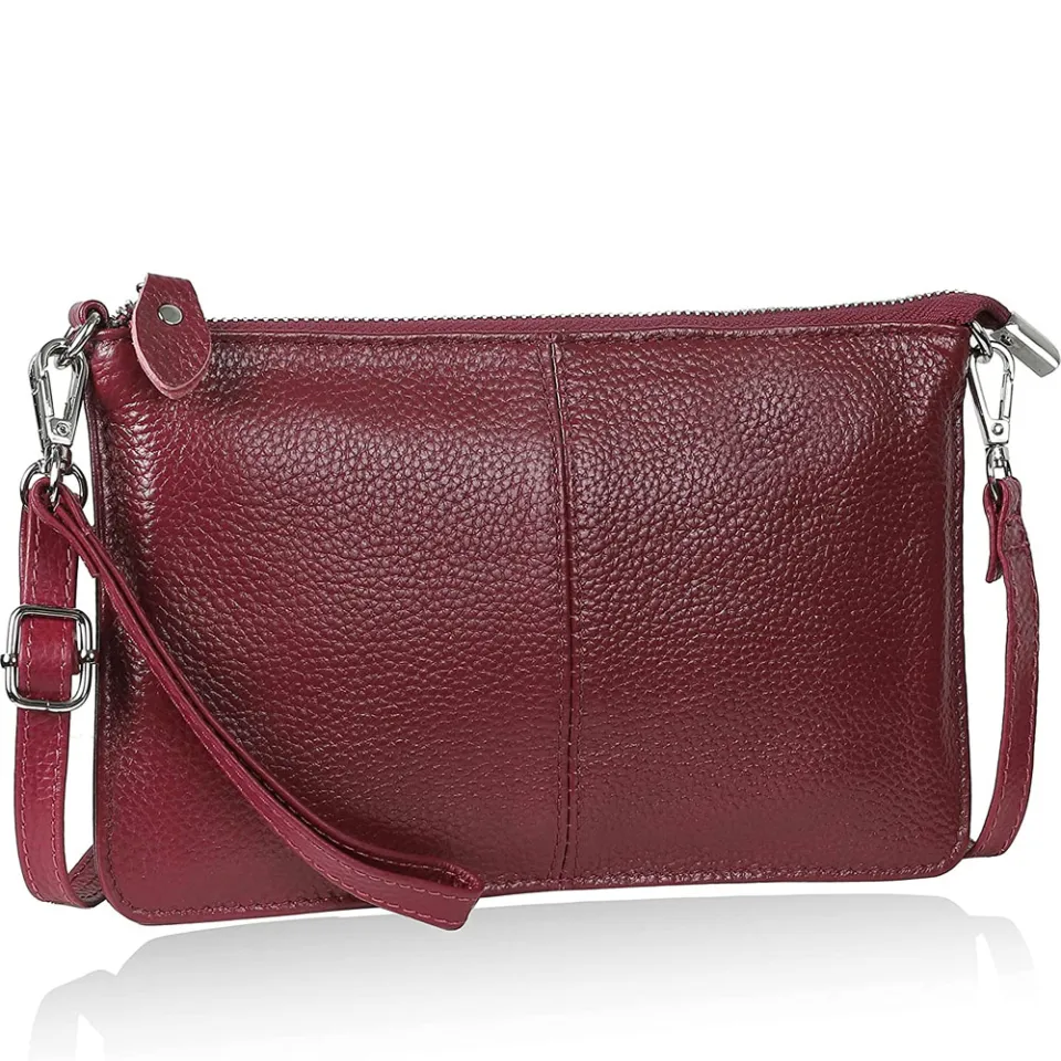 crossbody wristlet clutch