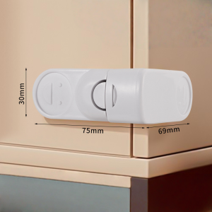 Universal Refrigerator Cabinet Drawers Baby Safety Lock Children Anti-Pinch Hand Anti-Opening