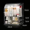 Harga Grosir - Rak Kosmetik Multifungsi /Storage Box Drawer / Rak Kosmetik Akrilik Transparan. 