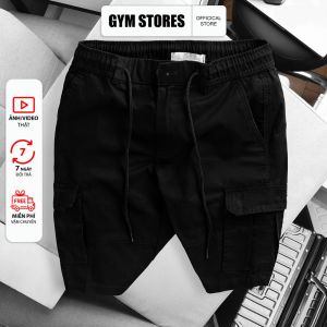HCM Quần short kaki túi hộp BASIC GYM PT68 - chất vải kaki cotton cao cấp mềm mịn  trẻ trung năng động JCS88