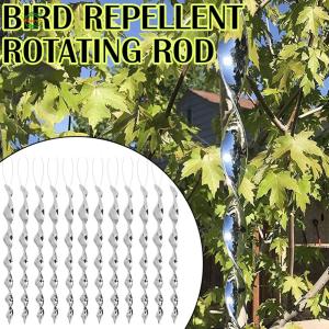 12x Bird Repellent Rotating Rod Reflective Spiral Deterrent Control Device[Winnereco World]