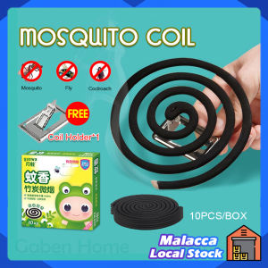 Mosquito Repellent Coil Incense 1Box/10Pcs Plant Fragrance Type Insect Repellent Sticks Natural Herbs Healthy Home Mosquito Killer