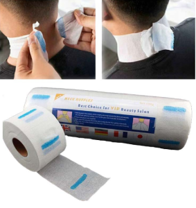 Tisu Leher Tissue Leher Neck Paper Tisu Barber TISU LEHER NECK PAPPER RUFFLES BARBER BARBERSHOP SALON PANGKAS / NECK TAPE BARBERSHOP / NECK TISSUE / TISSUE LEHER UNTUK BARBERSHOP ISI 80 WARNA PUTIH