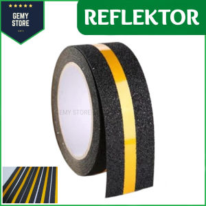 Anti Slip Golw In The Dark Stiker Fosfor Tape Lakban Anti Licin 5Cm X 5Meter Safety Grip Strong Traction 5 Cm X 5 M Tangga