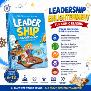 [SG In Stock]Kids Leadership Comic Story Book English Educational Reading Character Building Teamwork Confidence