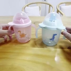 Mombaby Sippy Cup for Baby Drinking Water Cup for Baby Duck Bill Cup 1-3 Toddles