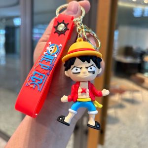 Gantungan Kunci One Piece Keychain Gantungan Aksesoris Tas Ransel Karakter Anime Luffy One Piece Souvenir Hadiah