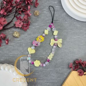 MERMAID PREMIUM Lanyard Tali Gantungan Gelang Strap HP Phone Charm Handphone Device Kamera Handmade Macaron Candy Lanyard Full Warna Korean Style Estetik Bracelet Beads Putri Duyung Ariel Celestia Aqua Oceana Luna