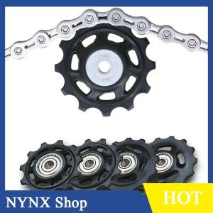 [NYNX] 11T 12T 13T 14T Bearing Bicycle Rear Guide Wheel Road Bike Jockey Rear Derailleur Pulley Roller for Sram Repair Kit