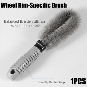 Car Wheel Cleaning Brush Vehicle Washing Wheel Brush Washing Dust Cleaner Cleaning Tool Tire Hub Rim Brush Handheld Vehicle Motorcycle Bike Washing Brush