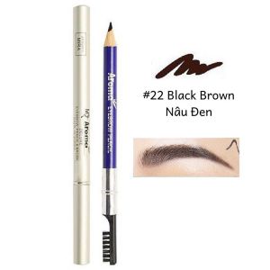 Chì kẻ mày Hàn Quốc Mira Aroma Eyebrow Pencil & Brush OK003 giúp bạn dễ dàng định hình chân mày